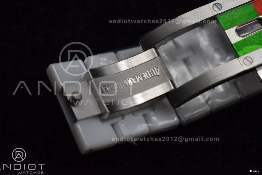26579cb on Perpetual Ceramic Calendar White Bracelet APSF Best A5134 Ceramic Oak Royal Edition 0514